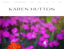 Tablet Screenshot of karenhutton.com
